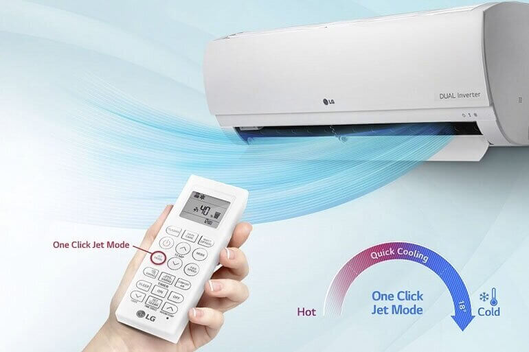 Cách sử dụng chế độ Jet Cool đúng cách