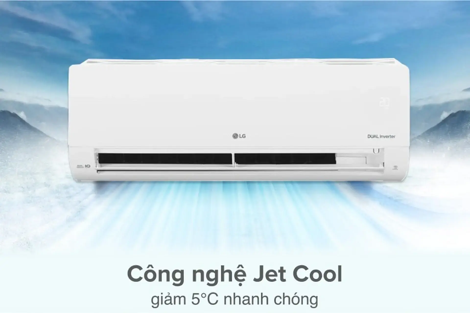 Công nghệ Jet Cool trên điều hòa LG