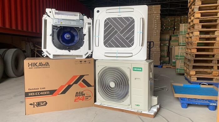 Các dòng điều hòa âm trần Hikawa