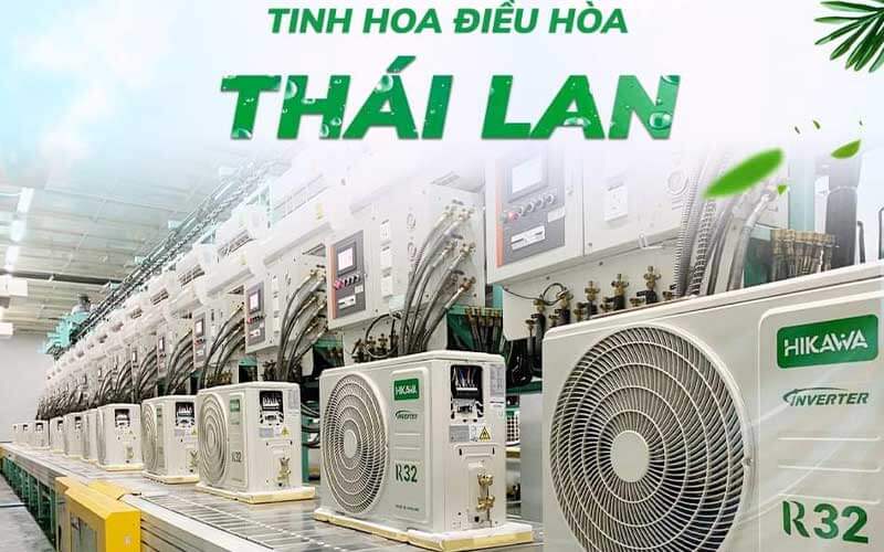 Điều hòa Hikawa tinh hoa điều hòa Thái Lan