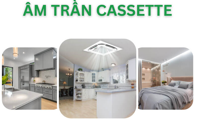 Ứng dụng phổ biến của điều hòa âm trần Hikawa