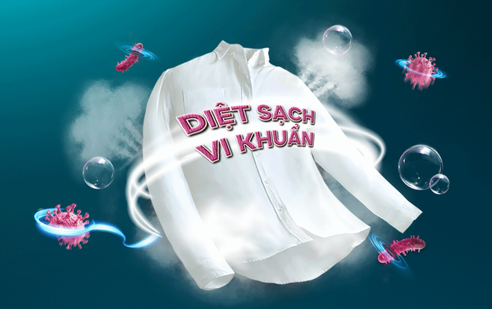 Làm sạch sâu, khử khuẩn hiệu quả Làm sạch sâu, khử khuẩn hiệu quả