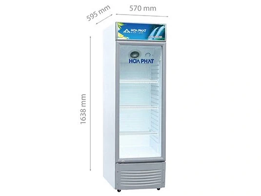 Hòa Phát HSR S6195 sở hữu kiểu dáng tủ đứng 1 cánh nhỏ gọn với thiết kế hiện đại, phù hợp với nhiều không gian sử dụng khác nhau từ gia đình