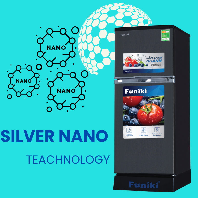 Tủ lạnh Funiki tích hợp công nghệ Silver Nano