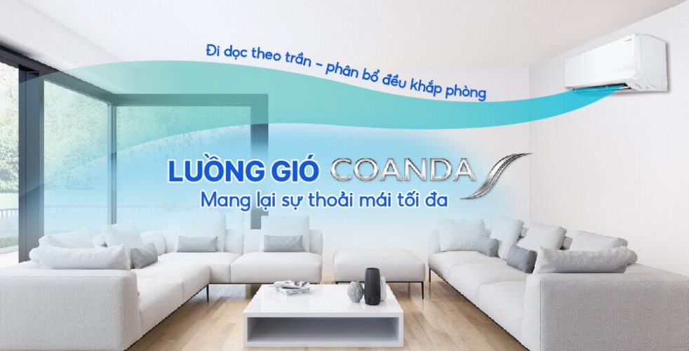 Daikin FTHF50VAVMV được trang bị công nghệ COANDA độc quyền