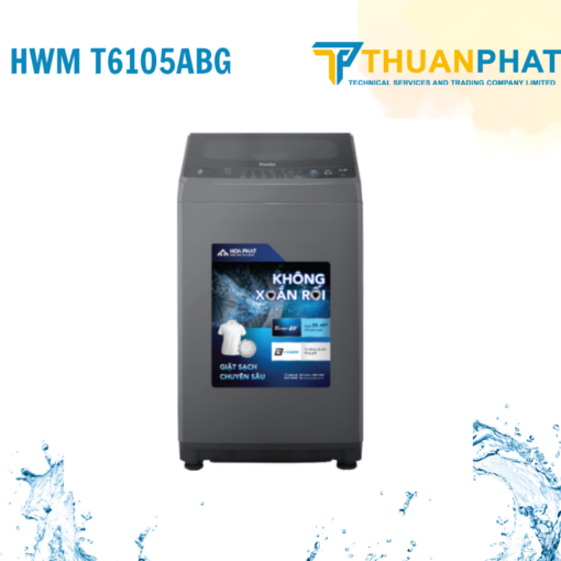 Máy giặt cửa trên Funiki 10,5kg HWM T6105ABG