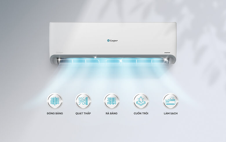 Casper GH-18IS35 được trang bị chế độ tự làm sạch iClean Casper GH-18IS35 được trang bị chế độ tự làm sạch iClean