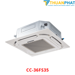 Casper CC-36FS35 là model điều hòa âm trần cassette công suất lớn 36,000BTU