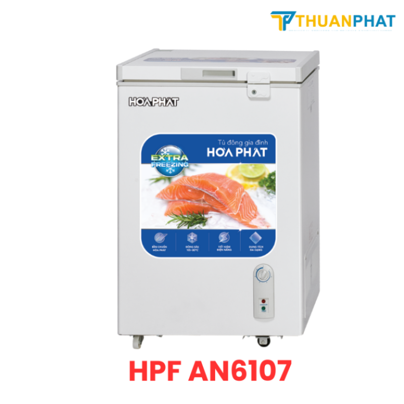 Tủ đông Hòa Phát 107 Lít HPF AN6107