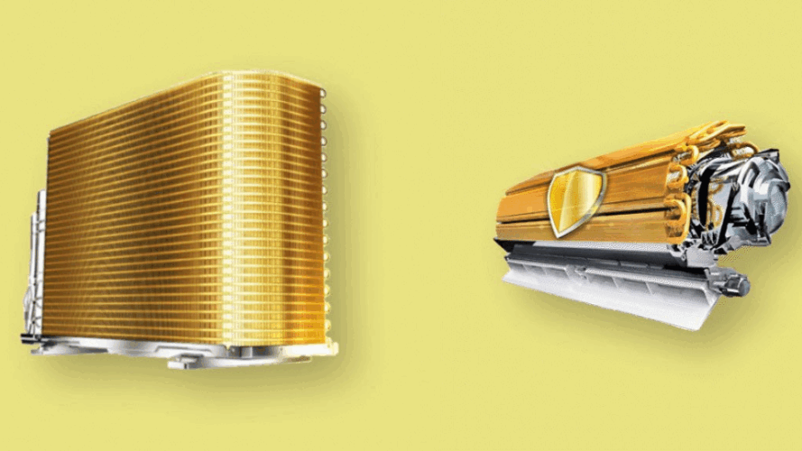 Dàn tản nhiệt phủ Gold Fin – Bền bỉ trong mọi điều kiện