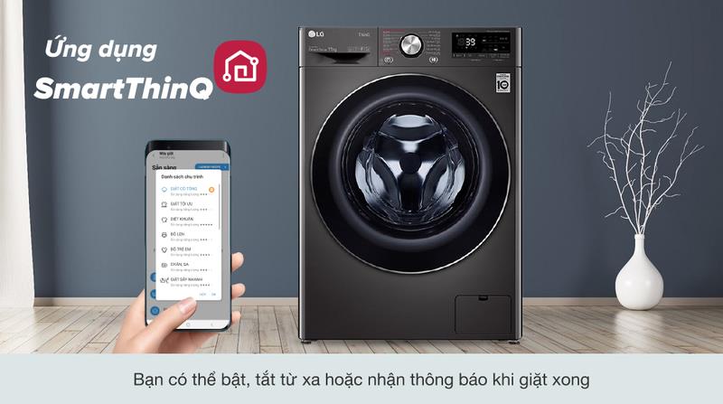 Công nghệ LG ThinQ™ – Trải nghiệm giặt giũ thông minh
