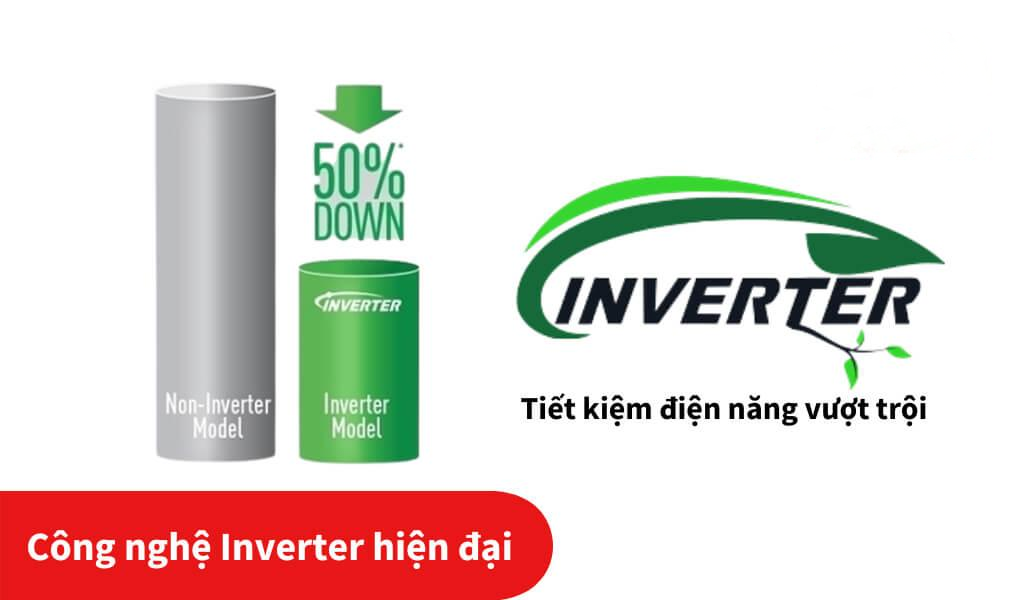 Công nghệ Inverter - tiết kiệm tới một nửa điện năng tiêu thụ