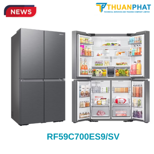 1. RF59C700ES9/SV- Thiết Kế Sang Trọng Và Hiện Đại