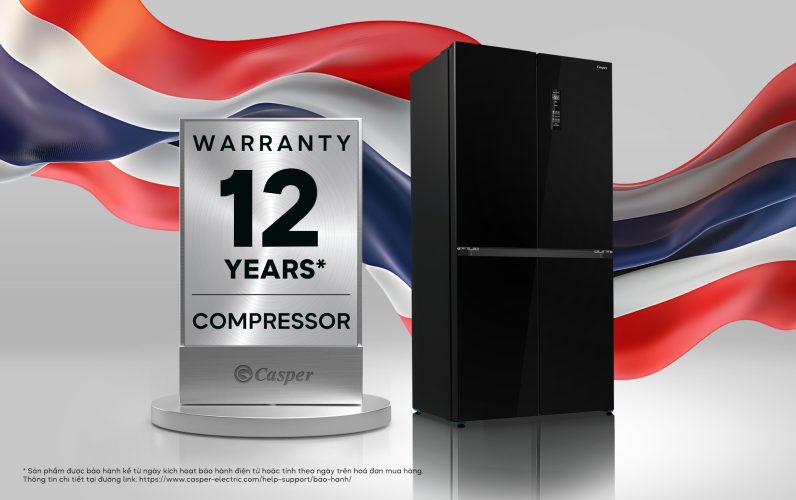 RM-430PB khẳng định chất lượng với thời gian bảo hành máy nén lên tới 12 năm RM-430PB khẳng định chất lượng với thời gian bảo hành máy nén lên tới 12 năm