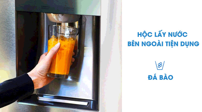 Hộc lấy nước bên ngoài hiện đại