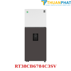 Tủ lạnh Samsung Bespoke Inverter 382 lít RT38CB6784C3SV