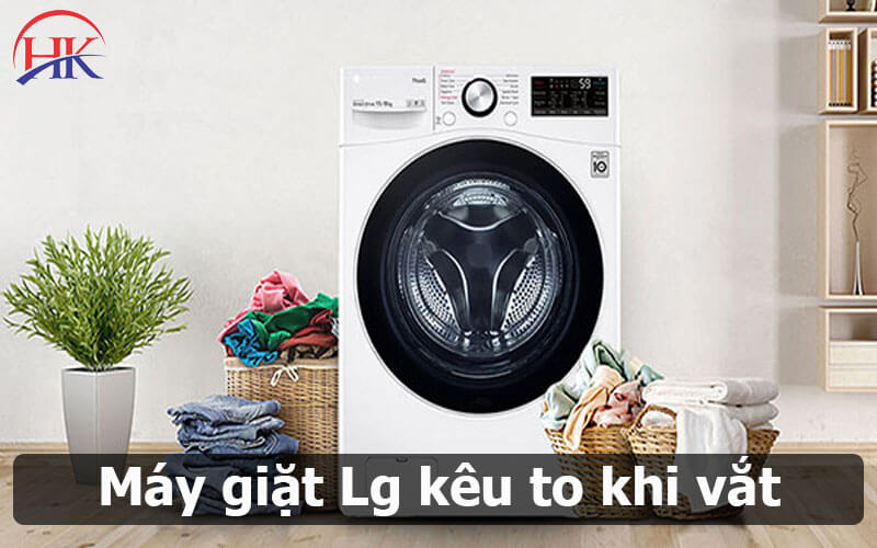 Hình ảnh máy giặt LG kêu to khi vắt