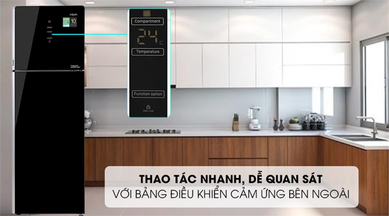 AQR-T359MA(GB) là bảng điều khiển cảm ứng đặt bên ngoài,