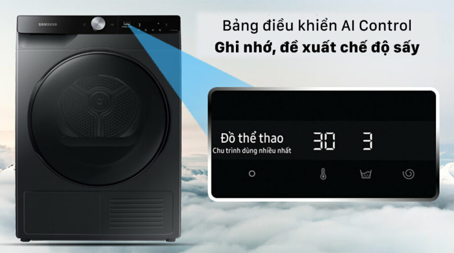 Bảng điều khuyển máy sấy