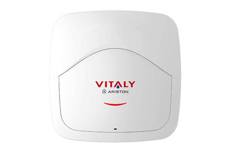 Bình nước nóng Ariston Vitaly 30 2.5 FE được thiết kế theo phong cách tối giản nhưng không kém phần tinh tế.