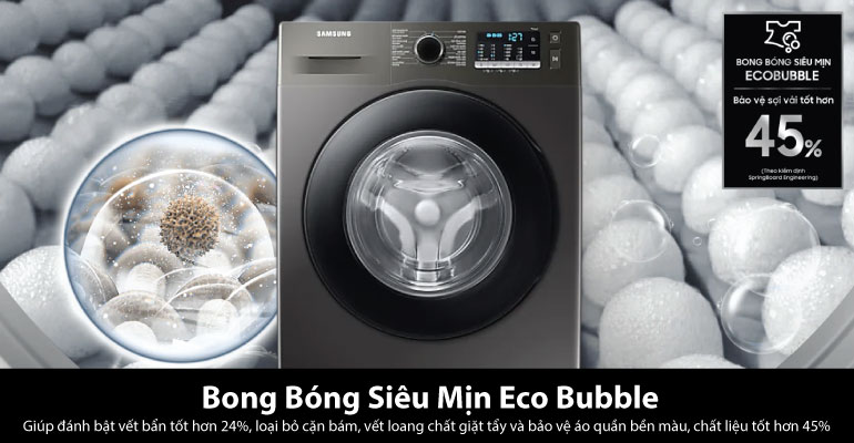 WW10TA046AX/SV công nghệ Eco Bubble độc quyền của Samsung