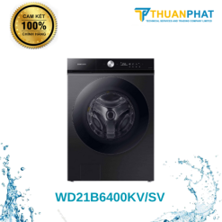 Máy giặt sấy Samsung Inverter 21/12 Kg WD21B6400KV/SV