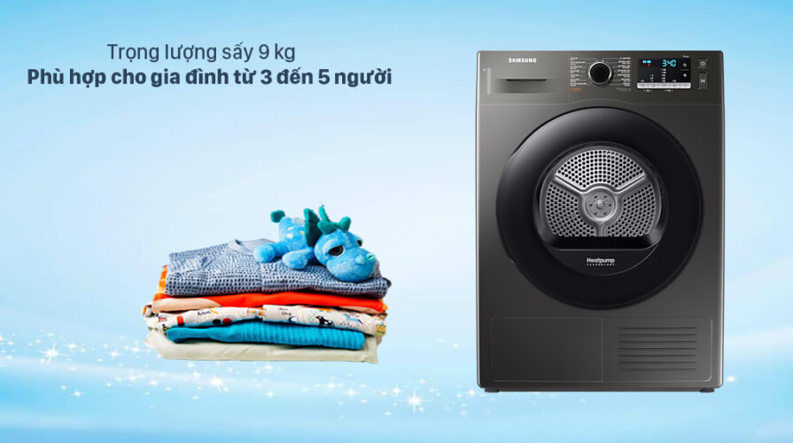 lý tưởng cho gia đình 3 – 5 người