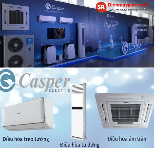 các loại điều hòa Casper