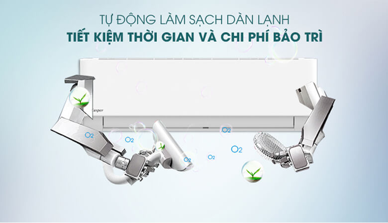 dieu hoa casper iclean tự động