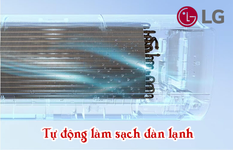 điều hòa lg tự động làm sạch dàn lạnh