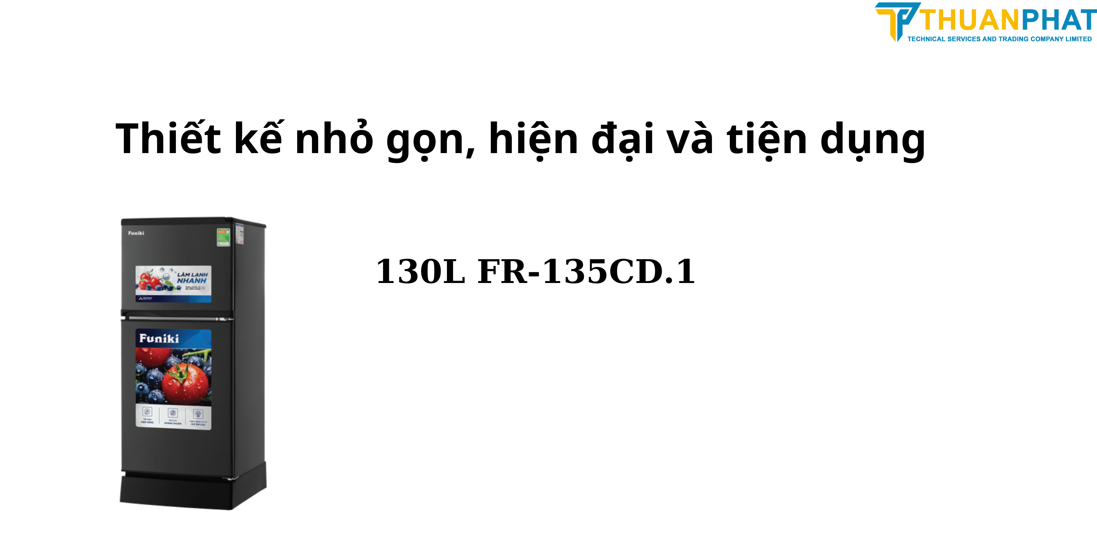 Tủ lạnh 130L FR 135CD.1 Tủ lạnh 130L FR 135CD.1