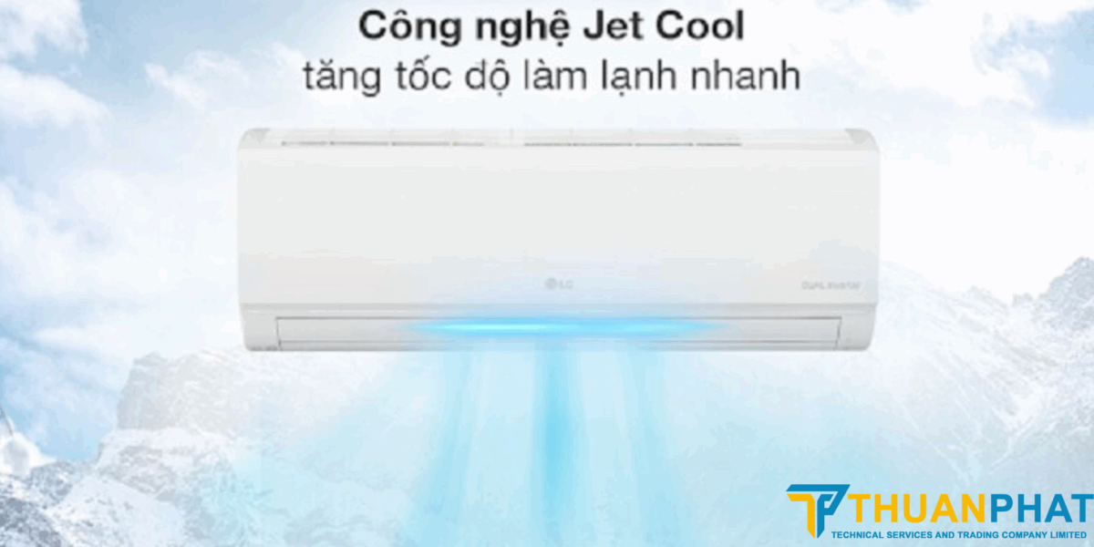 Điều hòa LG làm lạnh nhanh