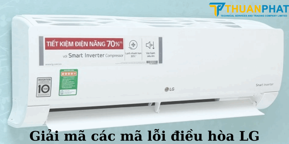 Giải mã các mã lỗi điều hòa LG
