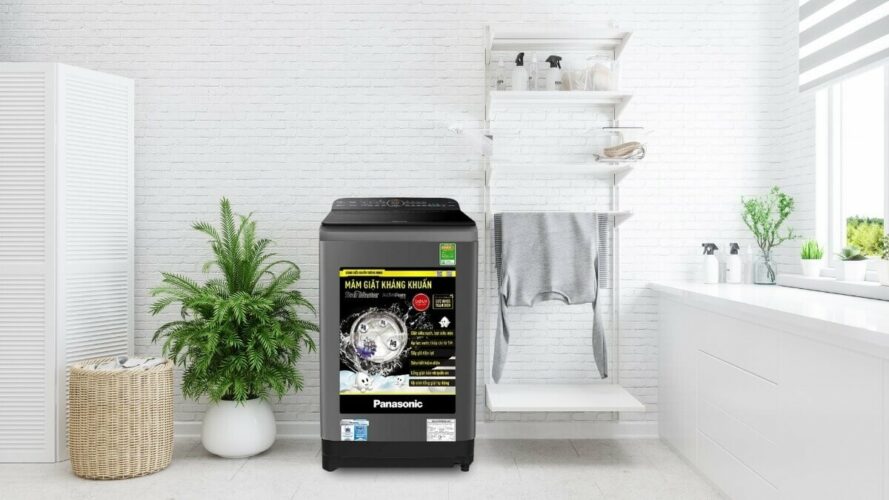 Máy giặt Panasonic 8.5Kg NA F85A9DRV sở hữu vẻ ngoài tối giản, tinh tế Máy giặt Panasonic 8.5Kg NA F85A9DRV sở hữu vẻ ngoài tối giản, tinh tế