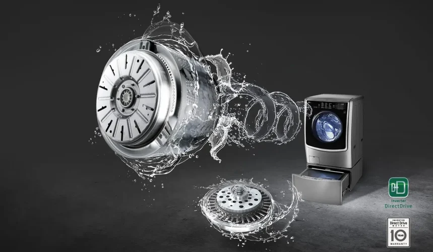 cac cong nghe noi bat tiet kiem diem tren may giat lg Các công nghệ nổi bật tiết kiệm điện trên máy giặt LG