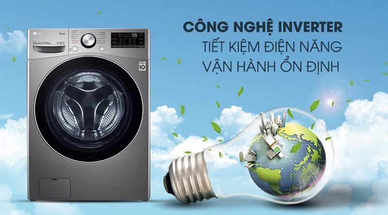 Công nghệ inverter của máy giặt LG
