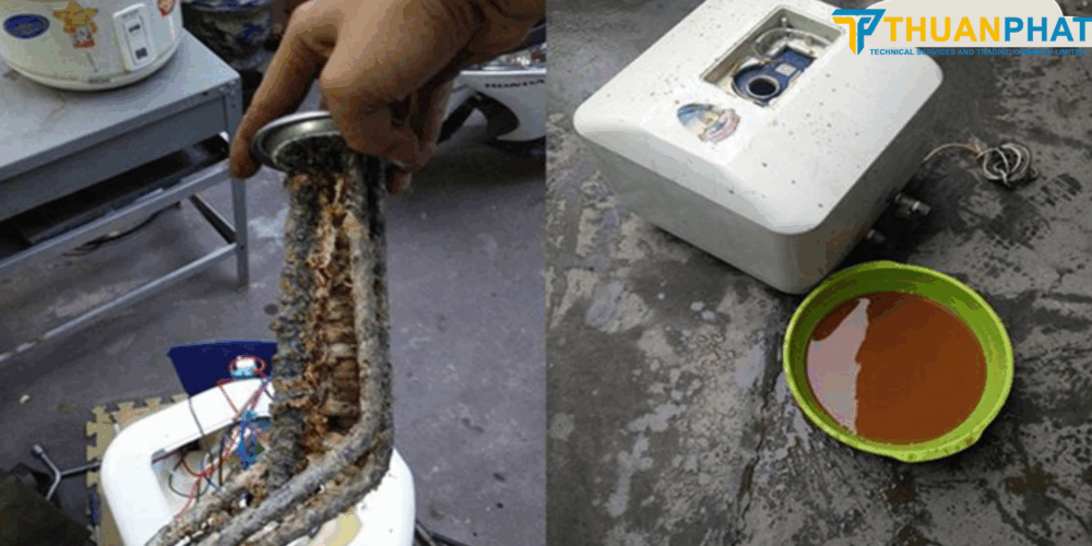 vệ sinh bình nóng lạnh