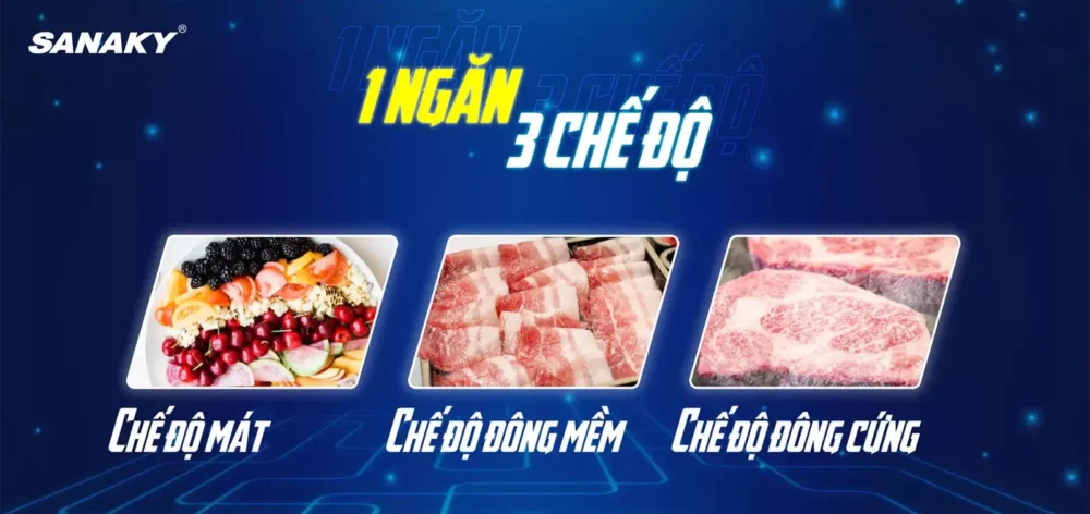 1 ngắn 3 chế độ 