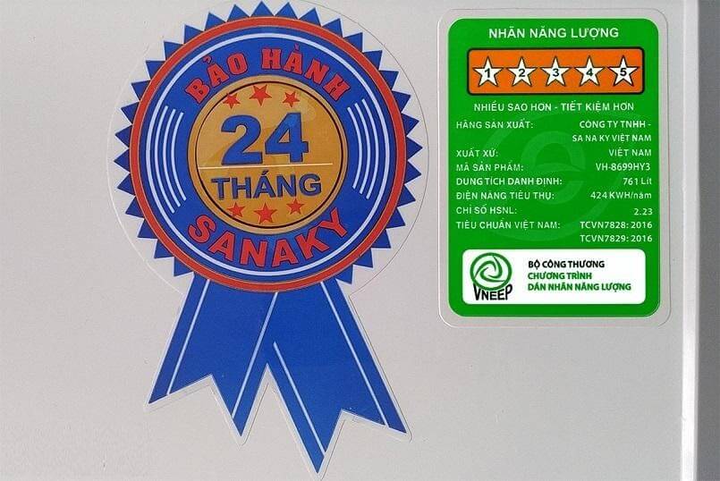 Tu dong Sanaky bao hanh