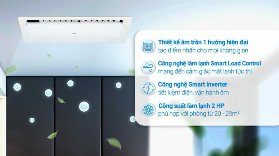 am tran 1 huong lg inverter 2 hp ztnq18gtla0