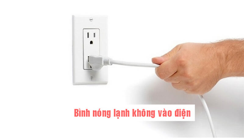 Bình nóng lạnh Rossi không vào điện