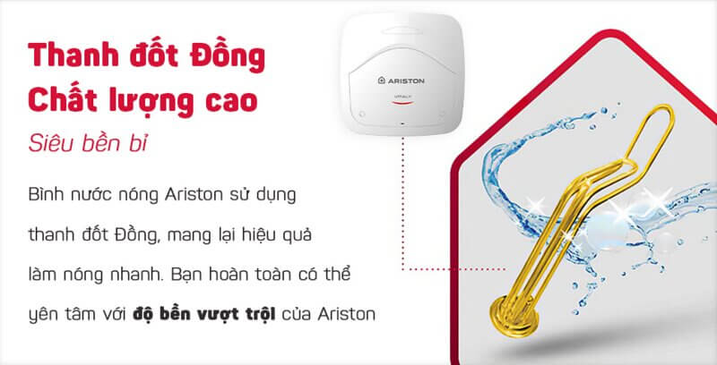 binh nong lanh ariston vitaly thanh dot