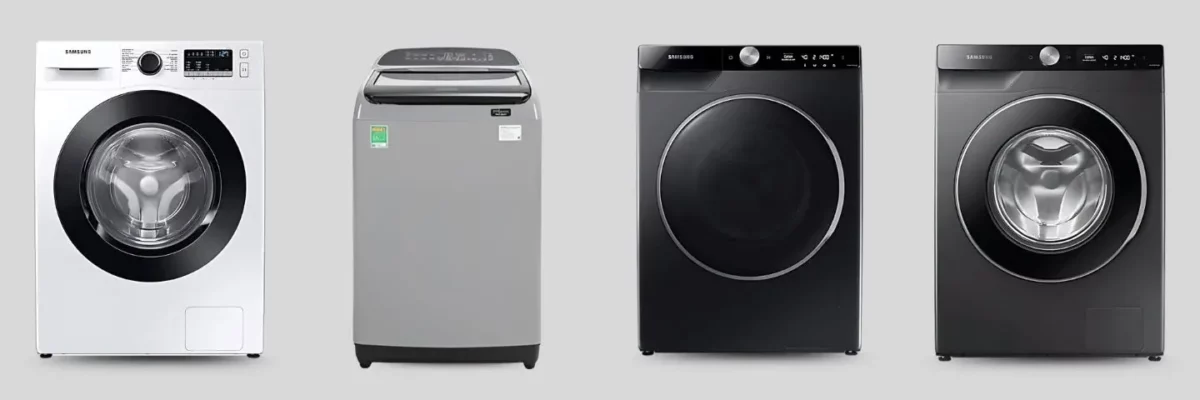 Các dòng máy giặt Samsung