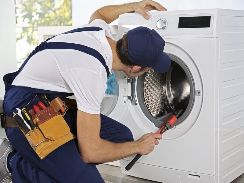 Cách lắp máy giặt LG