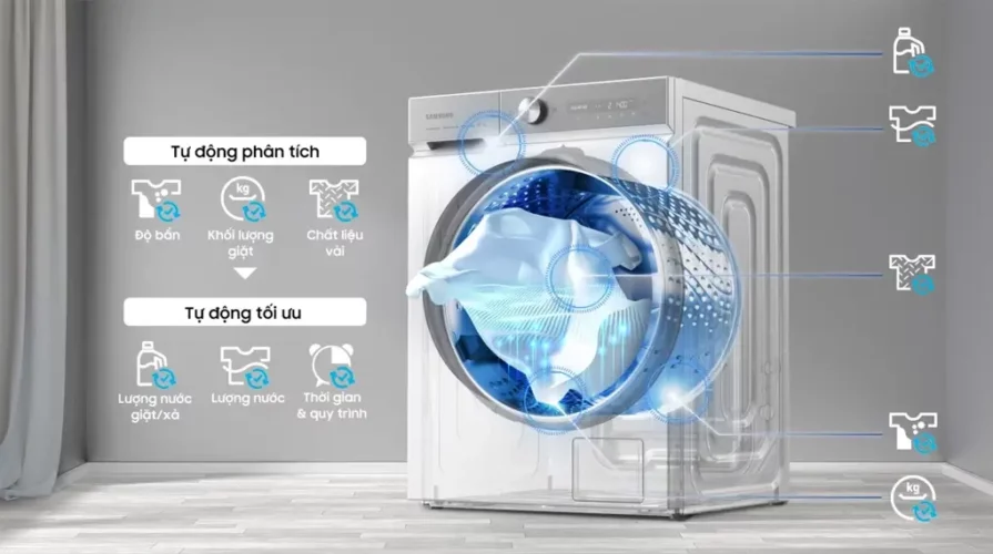 công nghẹ al ecobubble máy giặt samsung