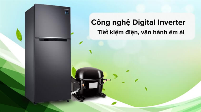Công nghệ digital inverter của tủ lạnh samsung 208 lít