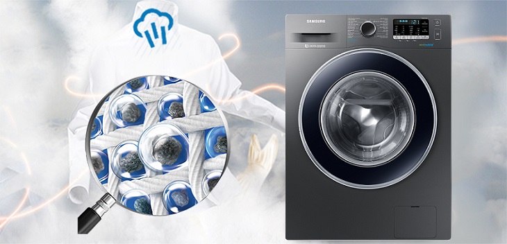 Công nghệ hơi nước hygiene steam trên máy giặt Samsung