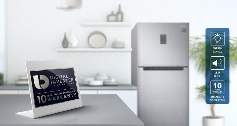 Công nghệ inverter trong tủ lạnh samsung