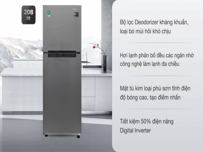 Công nghệ thông minh trên tủ lạnh samsung