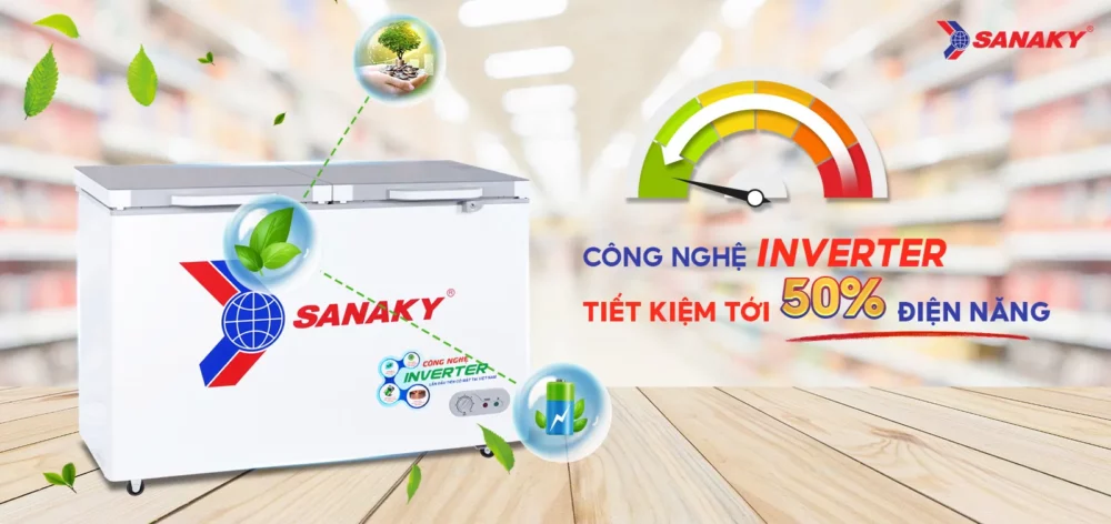 Tiết kiệm điện đến 50%